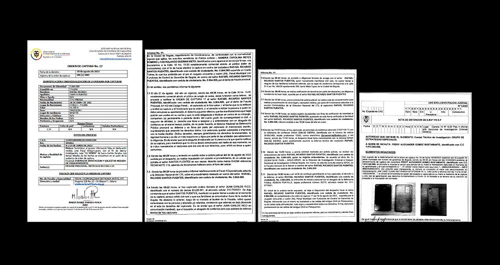    SEMANA tuvo acceso exclusivo a los documentos con los que se judicializaron a cinco policías y un presunto informante.