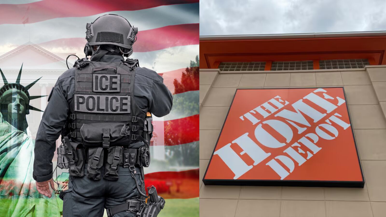 Los testigos aseguraron que, la zona fue elegida por ICE porque es un lugar donde los jornaleros  están a la espera de alguna oportunidad en la localidad.