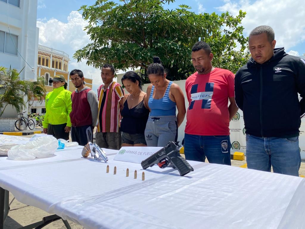 Los capturados tenían anotaciones judiciales