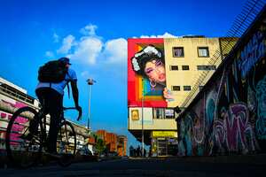 Estos son algunos de los murales que embellecen a Cali capital del valle del Cauca. Ubicación San Antonio