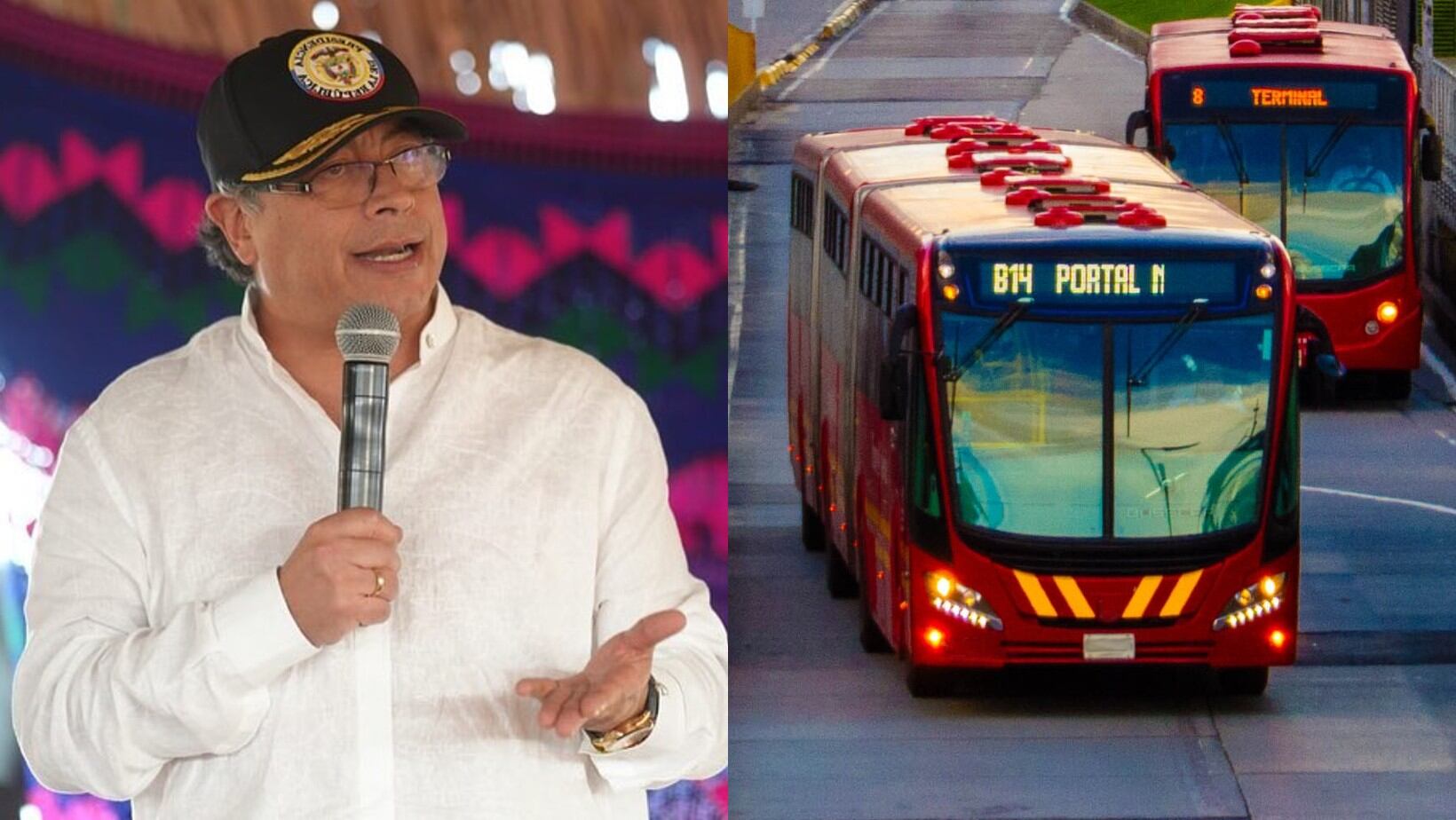 Petro se fue con toda ante las posibles alzas en TransMilenio