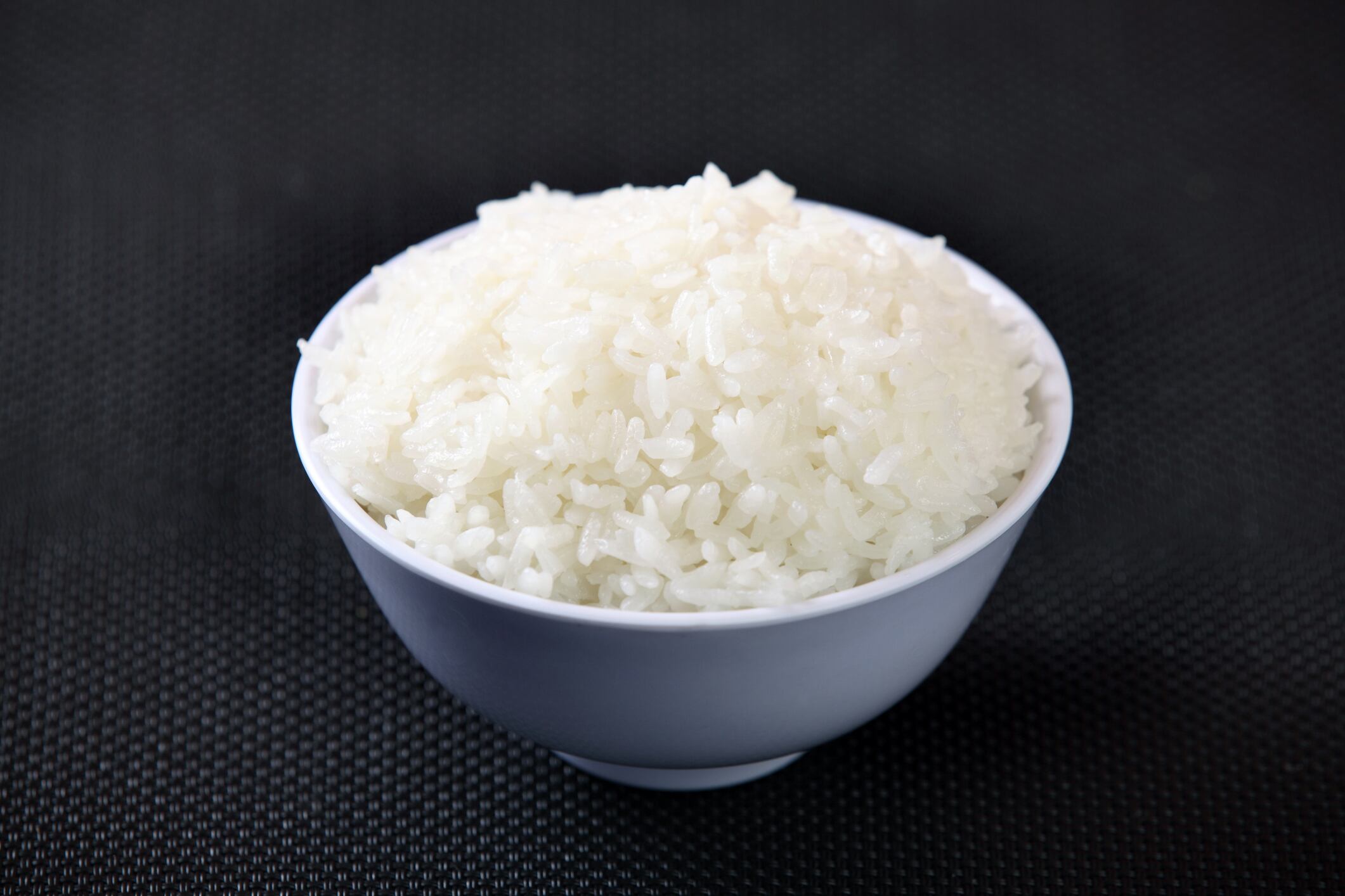 Foto de referencia de arroz blanco