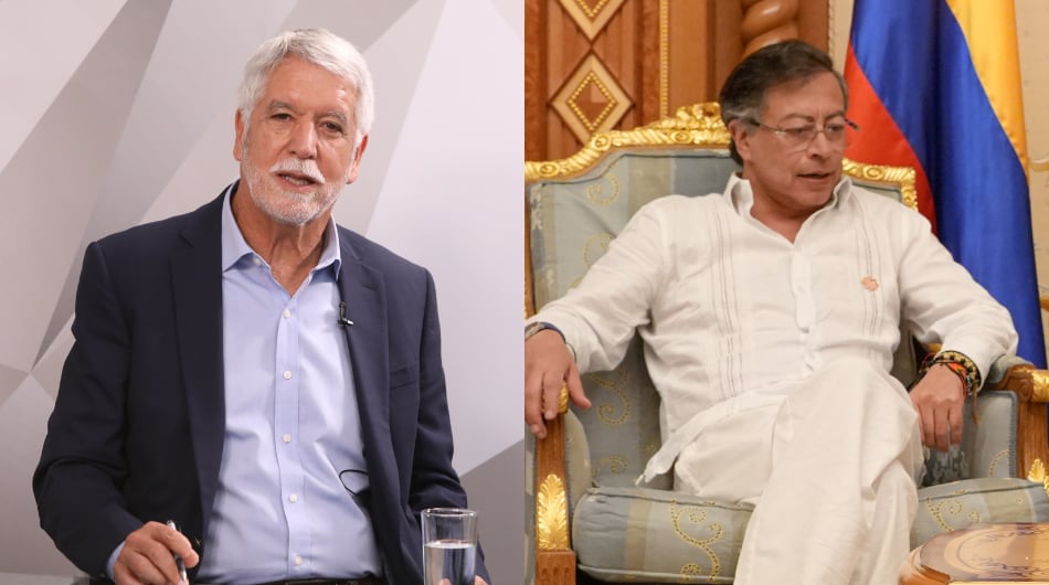 Enrique Peñalosa y Gustavo Petro.
