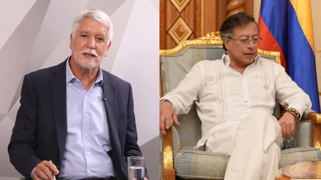Enrique Peñalosa y Gustavo Petro.