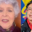 María Margarita Giraldo y Gustavo Petro