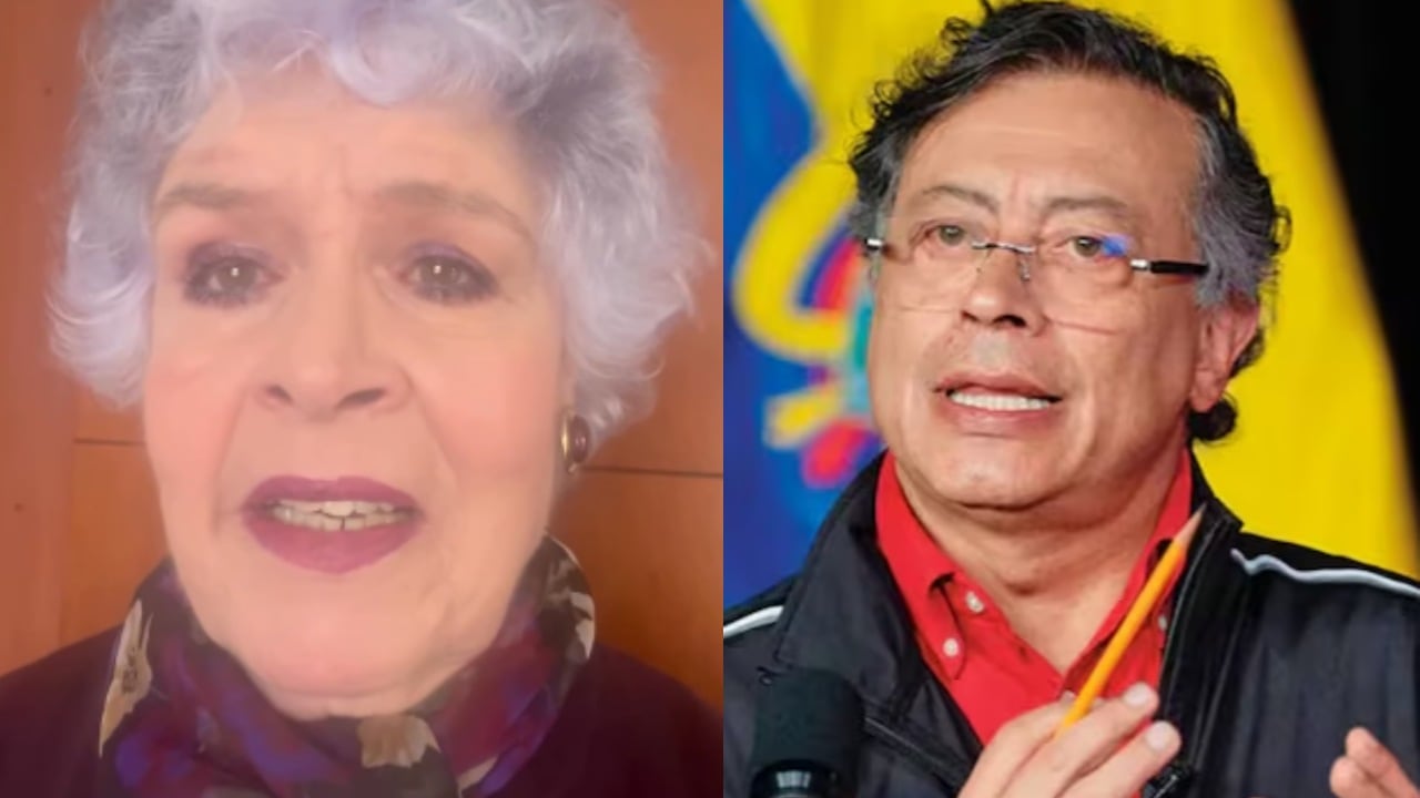 María Margarita Giraldo y Gustavo Petro