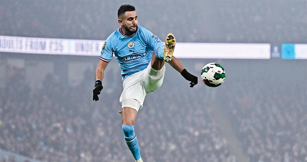 Riyad Mahrez. 