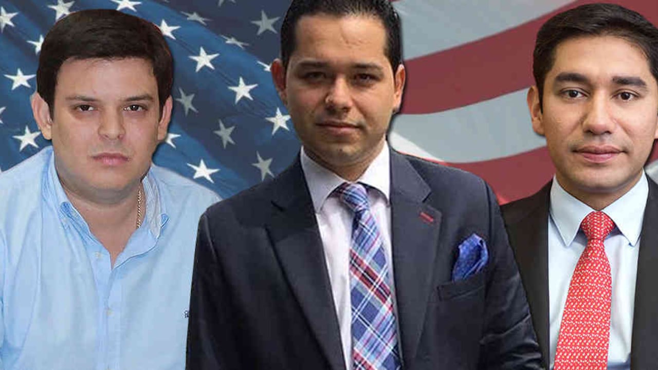 Alejandro Lyons, Leonardo Pinilla y Luis Gustavo Moreno se encontraron en Miami para cuadrar el proceso en contra del ex gobernador.