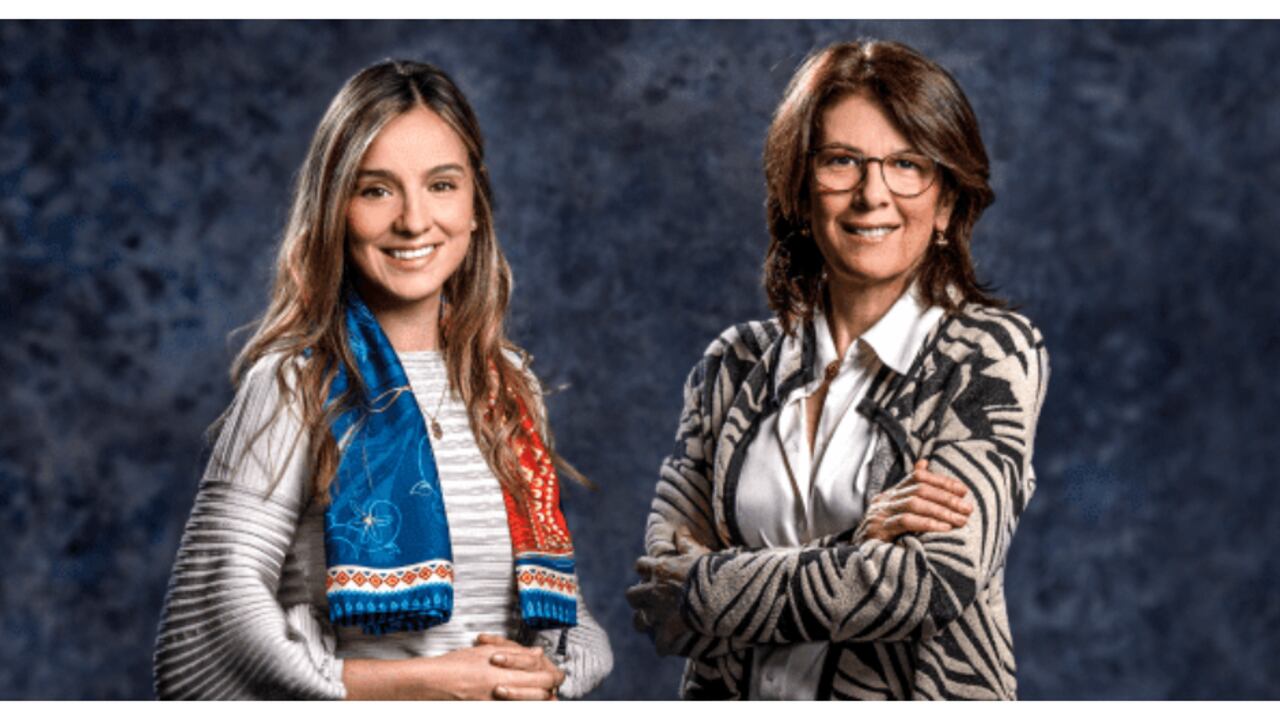 María Claudia Naranjo y Beatriz Pizano de Narváez.