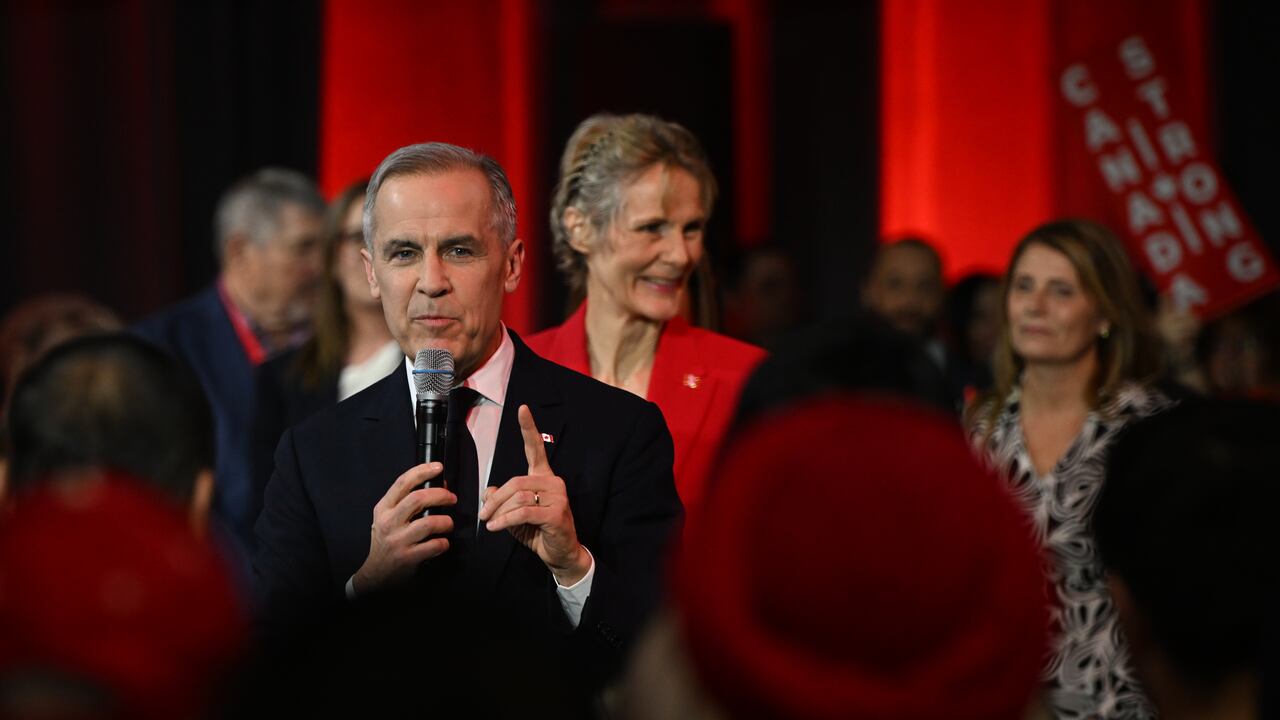 El Partido Liberal de Canadá eligió al exbanquero para reemplazar a Justin Trudeau como primer ministro.
(Photo by Artur Widak/NurPhoto via Getty Images)