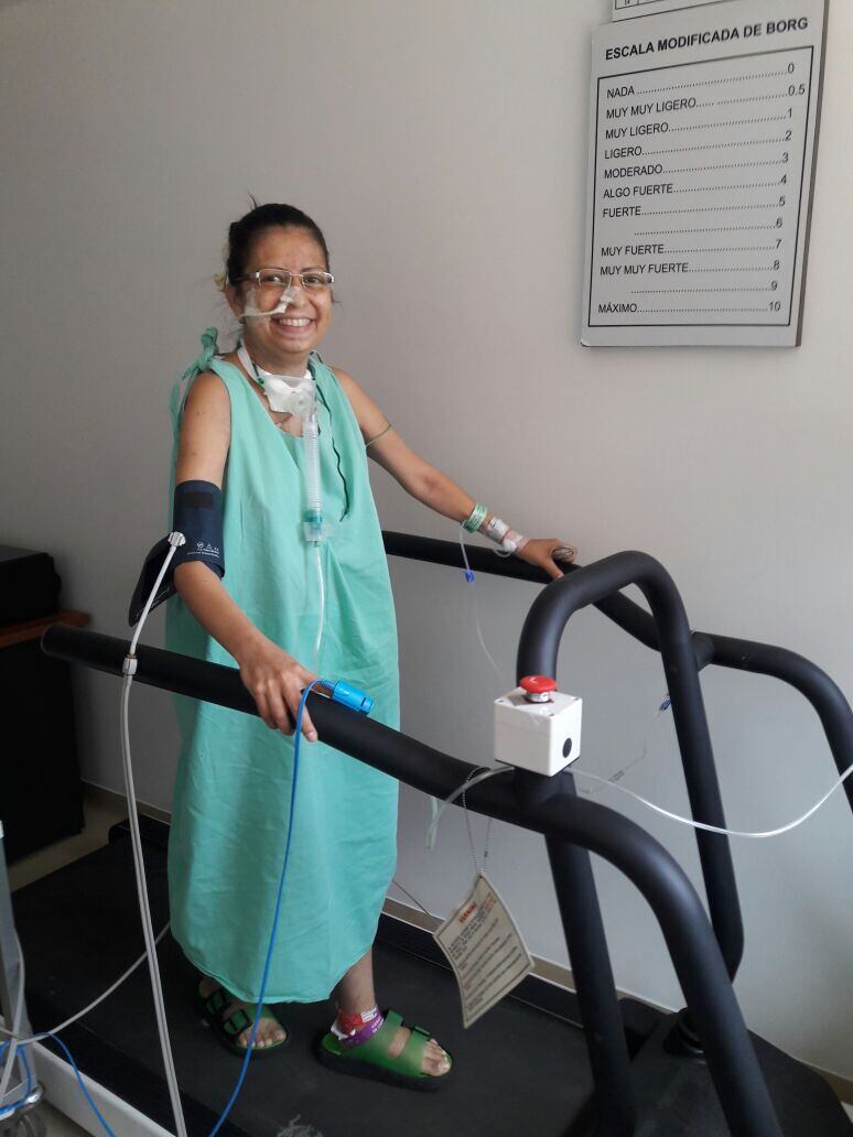 Mary permaneció 15 días en coma inducido mientras su cuerpo se estabilizaba.