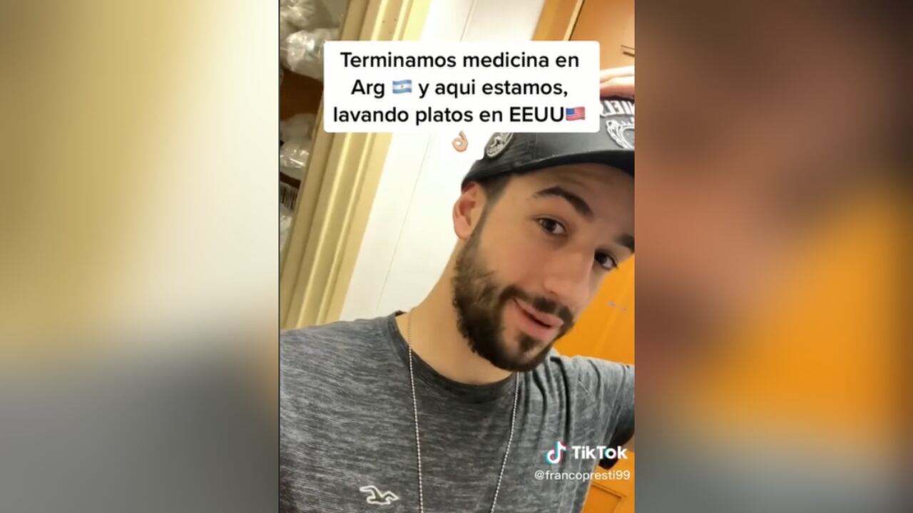 El joven resaltó que busca llegar de nuevo a su país para ejercer su profesión.
