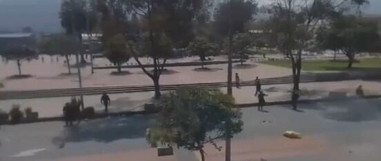 Operativo en San Victorino