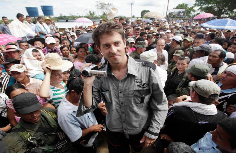 Langlois grabó con su cámara su propia liberación. 