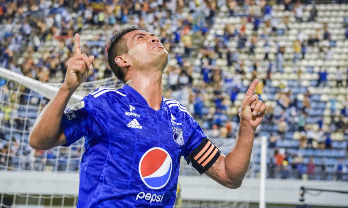 David Macalister Silva, jugador de Millonarios. Foto: Dimayor
