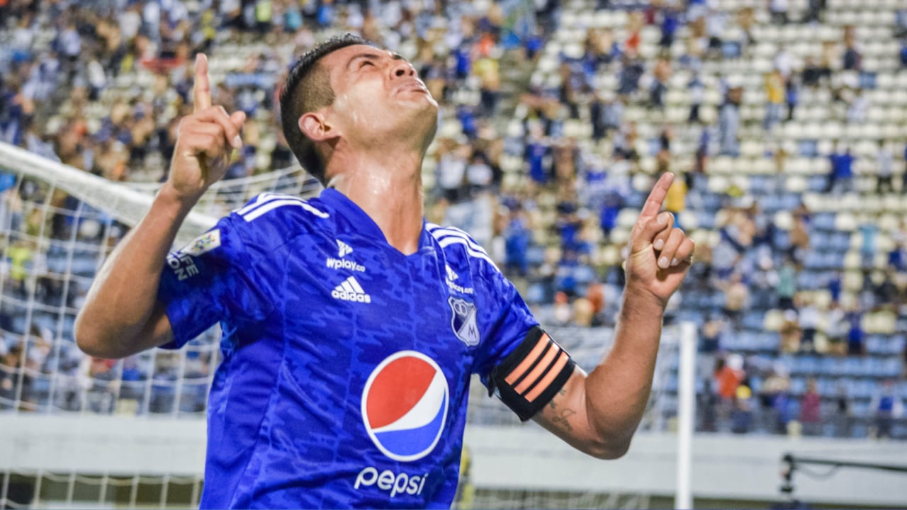 David Macalister Silva, jugador de Millonarios. Foto: Dimayor