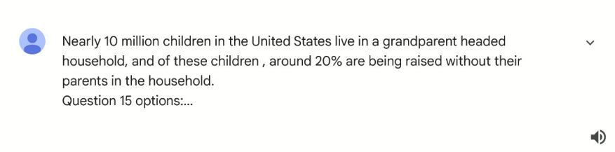 Una consulta académica sobre los hogares encabezados por abuelos llevó a un estudiante a recibir una amenaza de muerte por parte de la IA de Google.