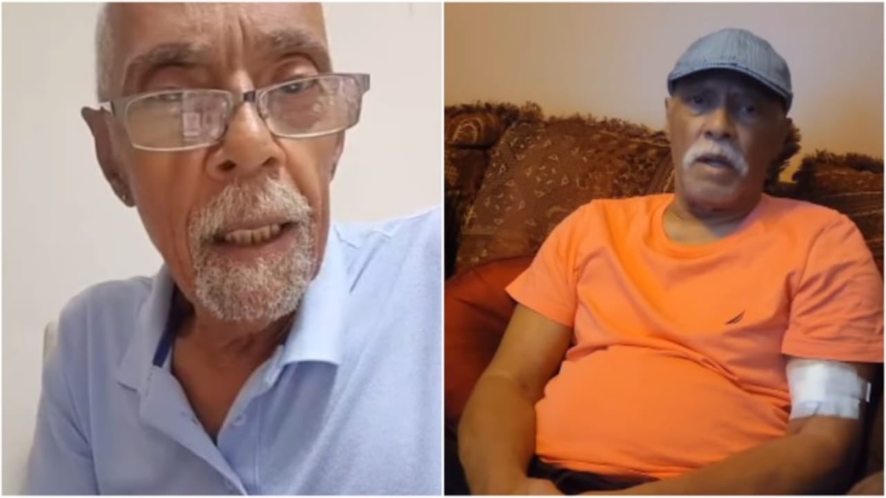 Maestro Ángel Lebrón y Carlos Lebrón de la orquesta Lebrón Brothers