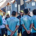 Selección colombiana de fútbol sub 20 entrena en Argentina para debutar en el mundial de su categoría frente al equipo de Israel.