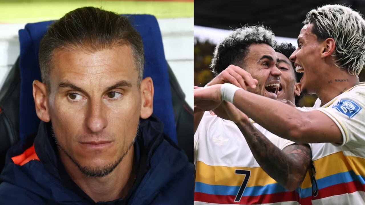 Sebastián Beccacece y la Selección Colombia.