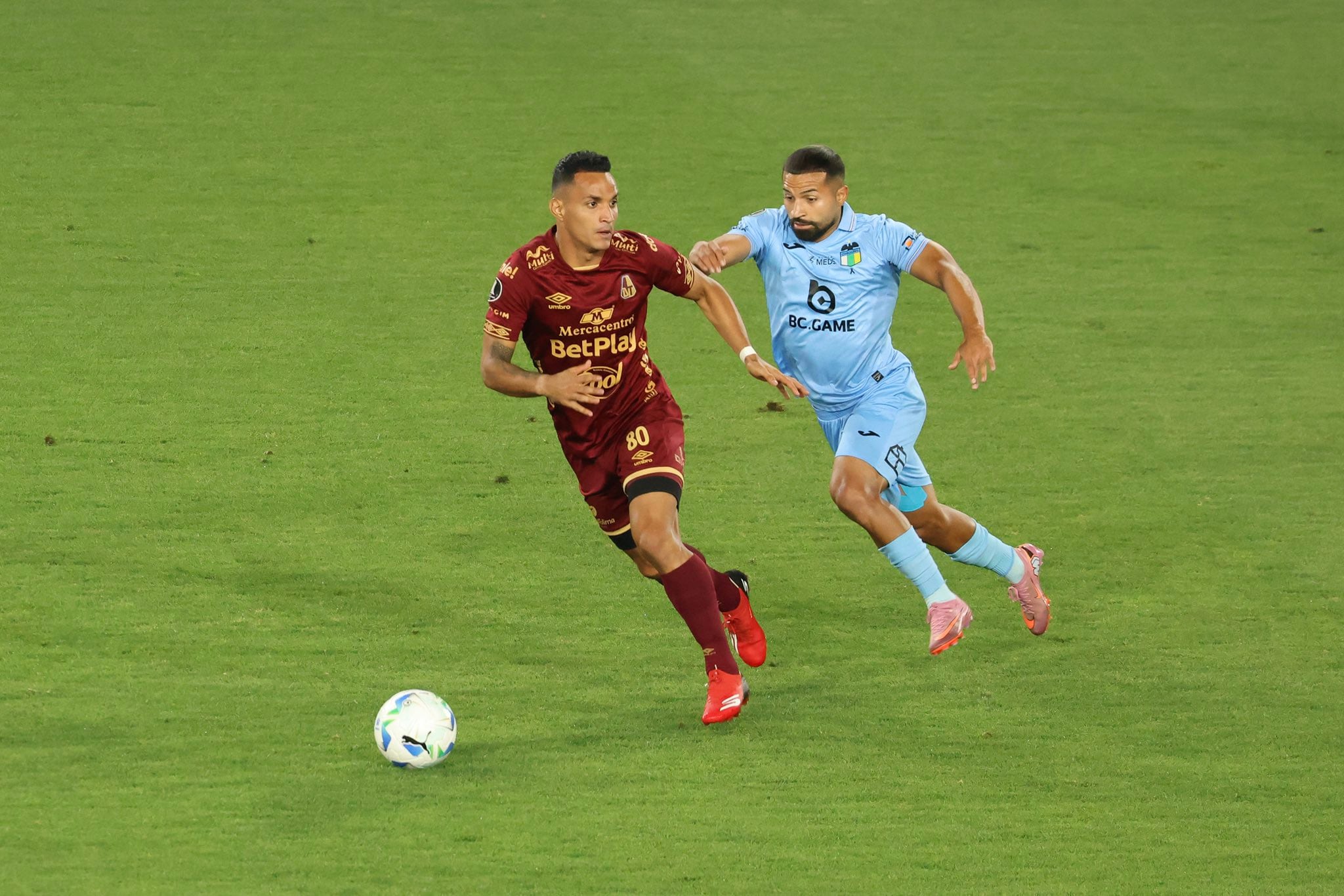 Deportes Tolima perdió su partido de ida por la Fase Previa 3 de la Copa Libertadores en Chile. - X (@cdtolima)