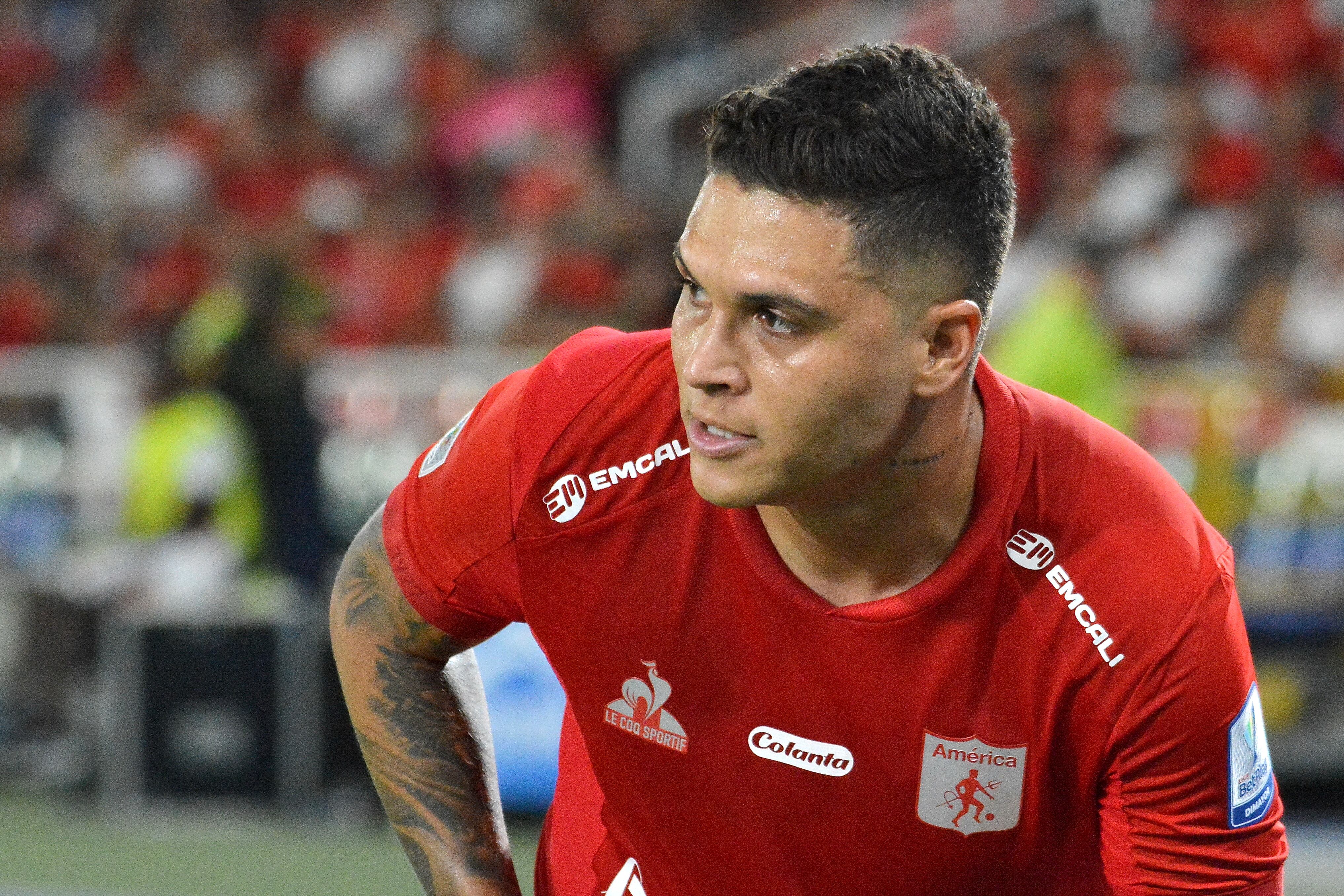 Juan Fernando Quintero Paniagua, futbolista profesional colombiano que juega en el club América de Cali. Foto Jorge Orozco / El País