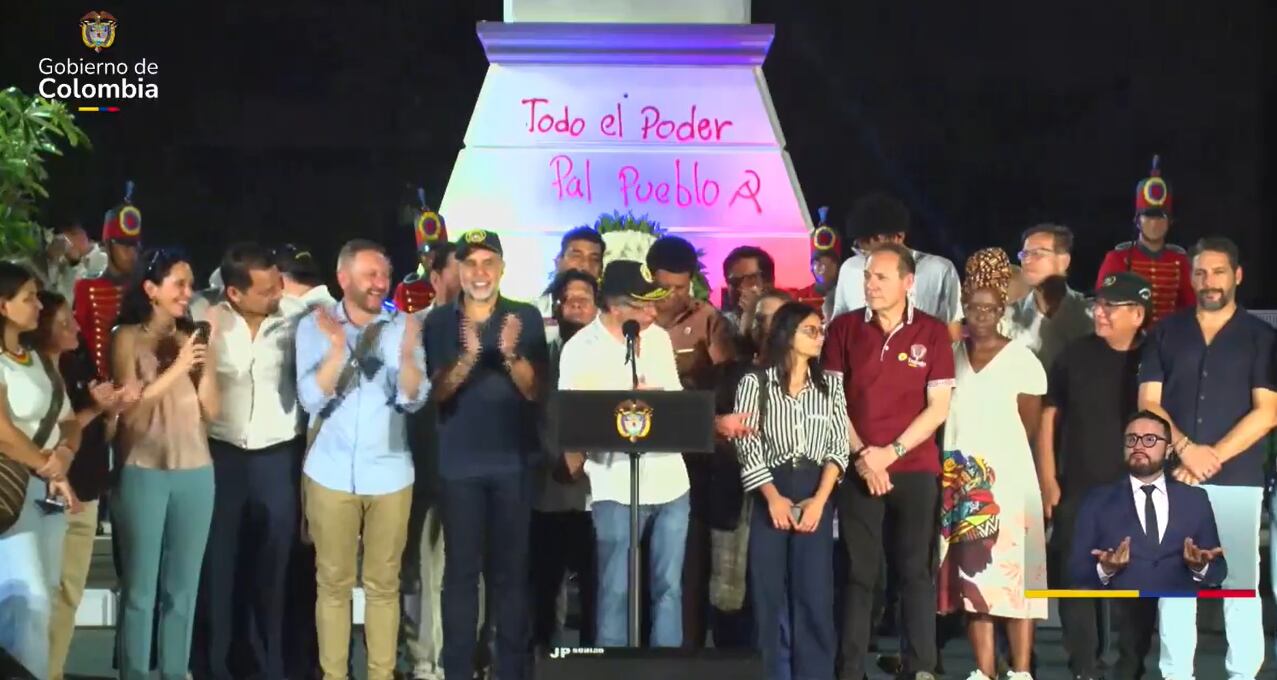 El mandatario llegó a Barranquilla este martes.