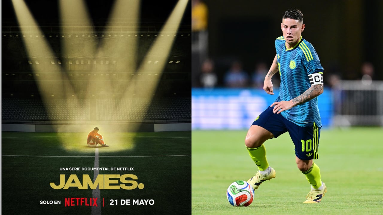 Se reveló el tráiler oficial de la serie documental de James Rodríguez con Netflix.