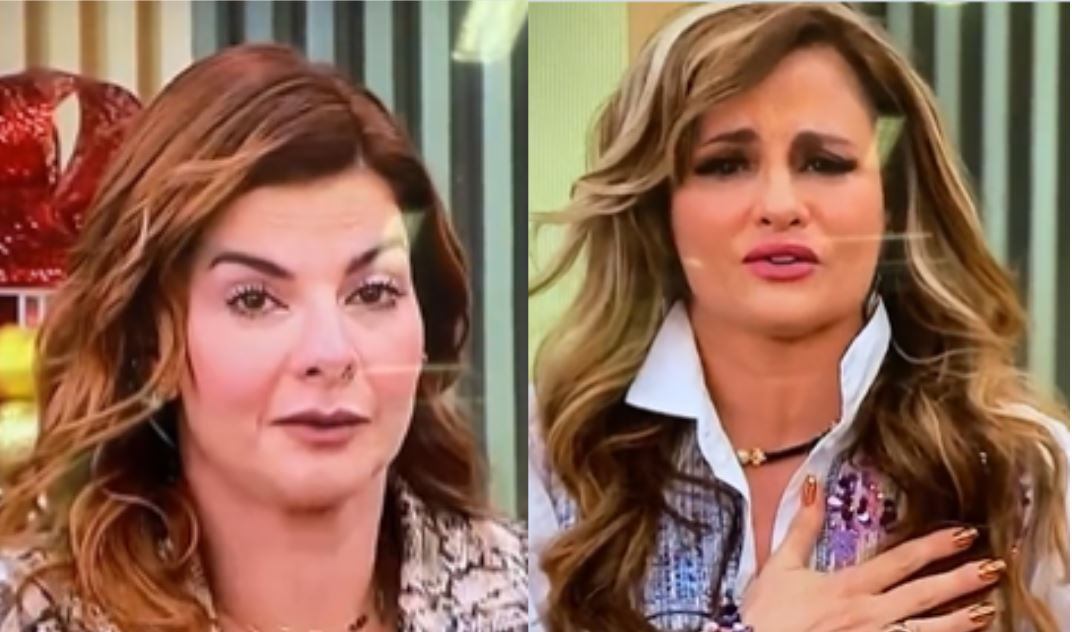 Carolina Cruz y Aura Cristina Geithner vivieron emotivo momento en Día a día