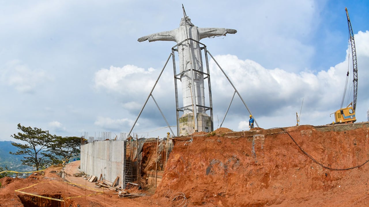 La renovación del monumento Cristo Rey de Cali es un proyecto de orden turístico y ambiental.