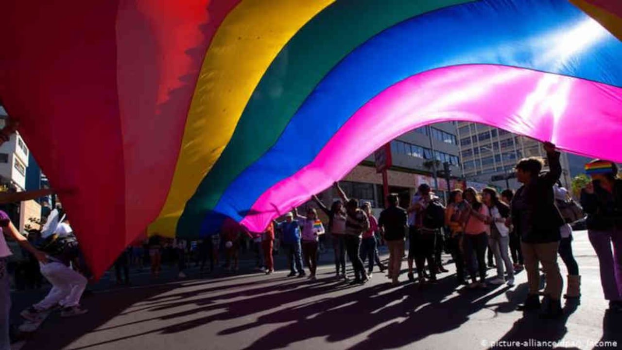 Marcha del Orgullo LGBTI en Quito.