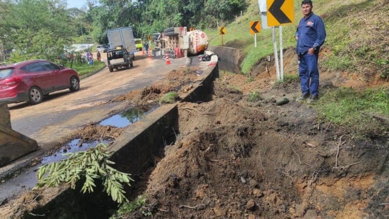 Accidente ambiental en Oiba