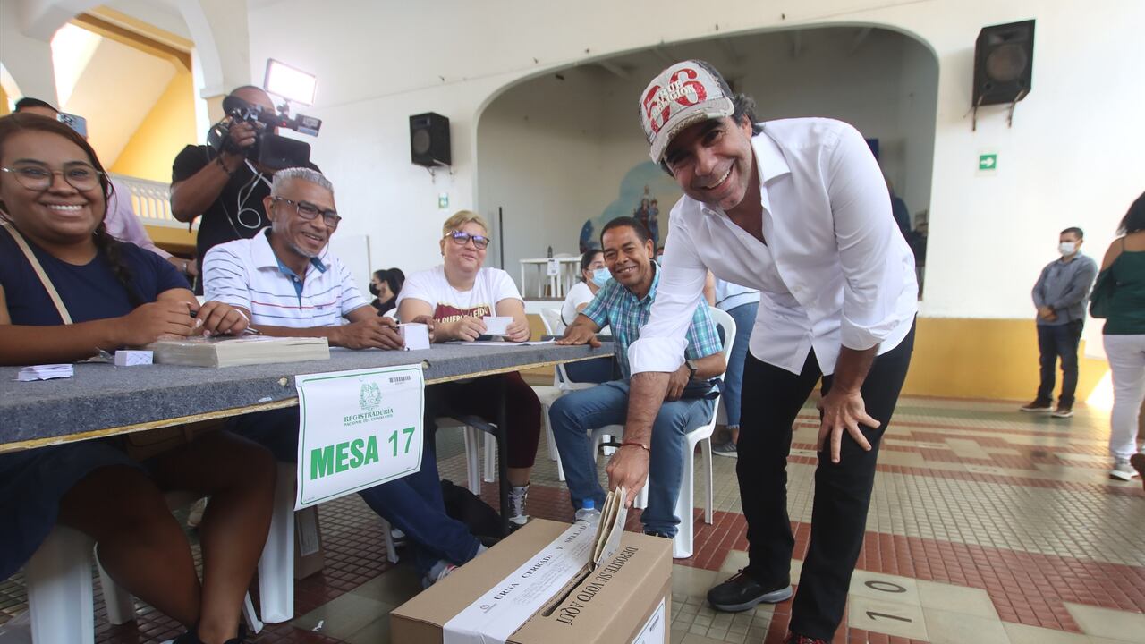 Alex Char, candidato a la Alcaldía de Barranquilla.