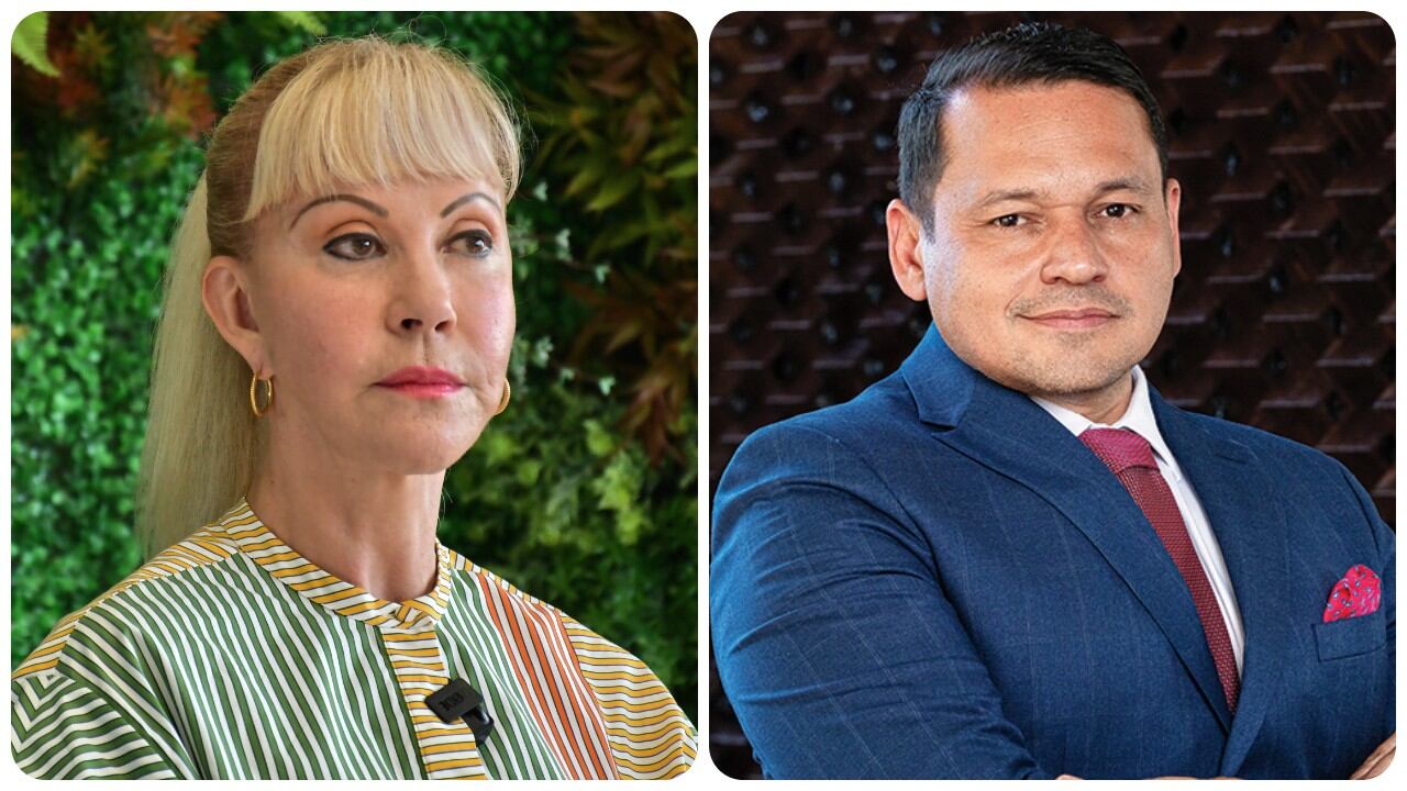 Dilian Francisca Toro y Alejandro Ocampo.