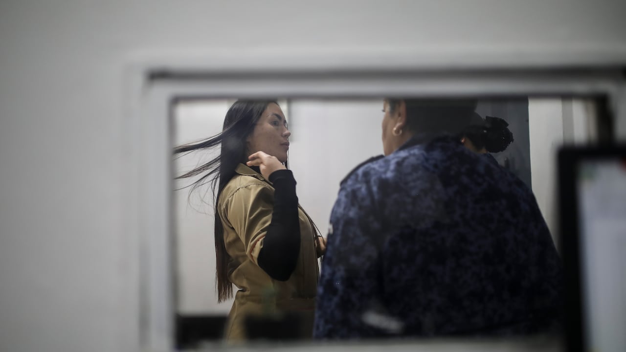 Daneidy Barrera Rojas, Epa Colombia, en entrevista con SEMANA en la Cárcel de Mujeres El Buen Pastor, en Bogotá.