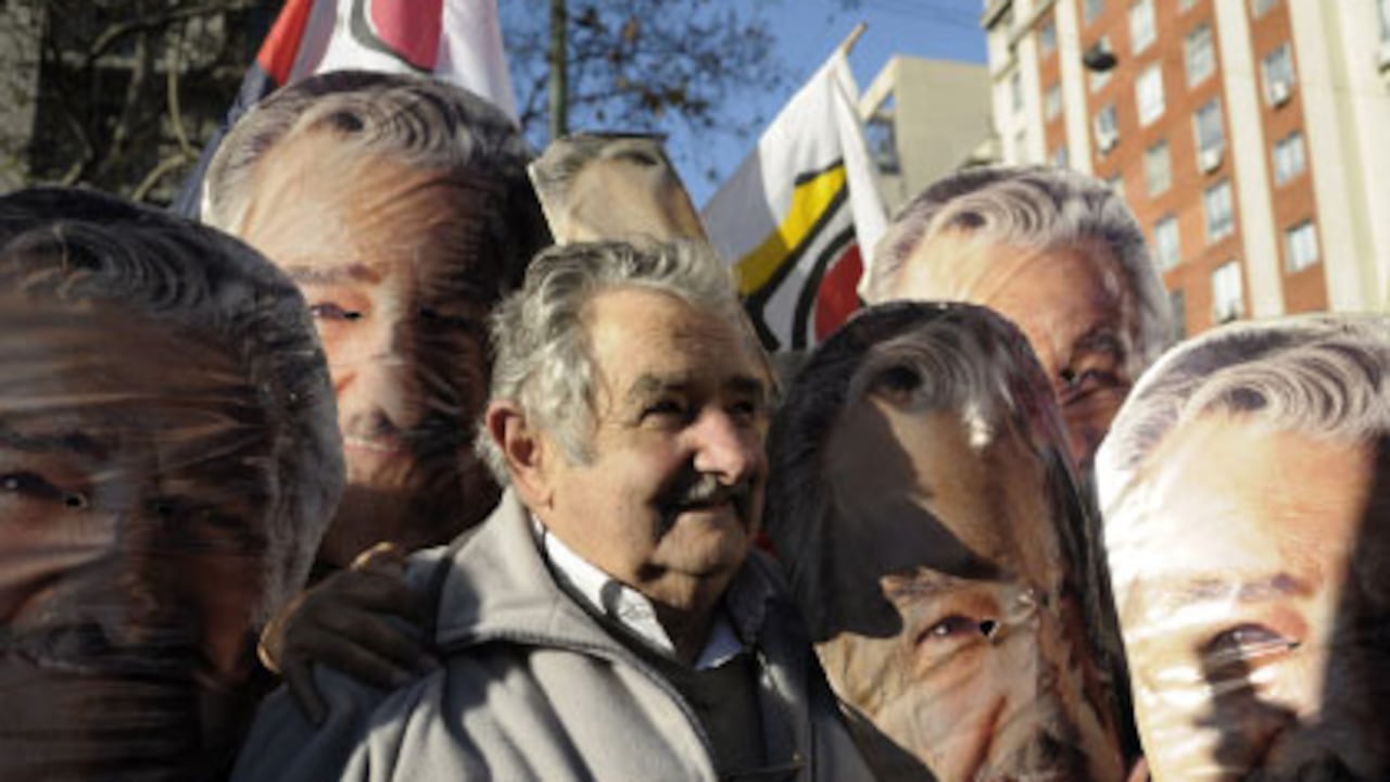 José Mújica, de 74 años, es el candidato oficial del Frente Amplio. Antes había sido el senador más votado de Uruguay, en 2004, y ministro de Agricultura