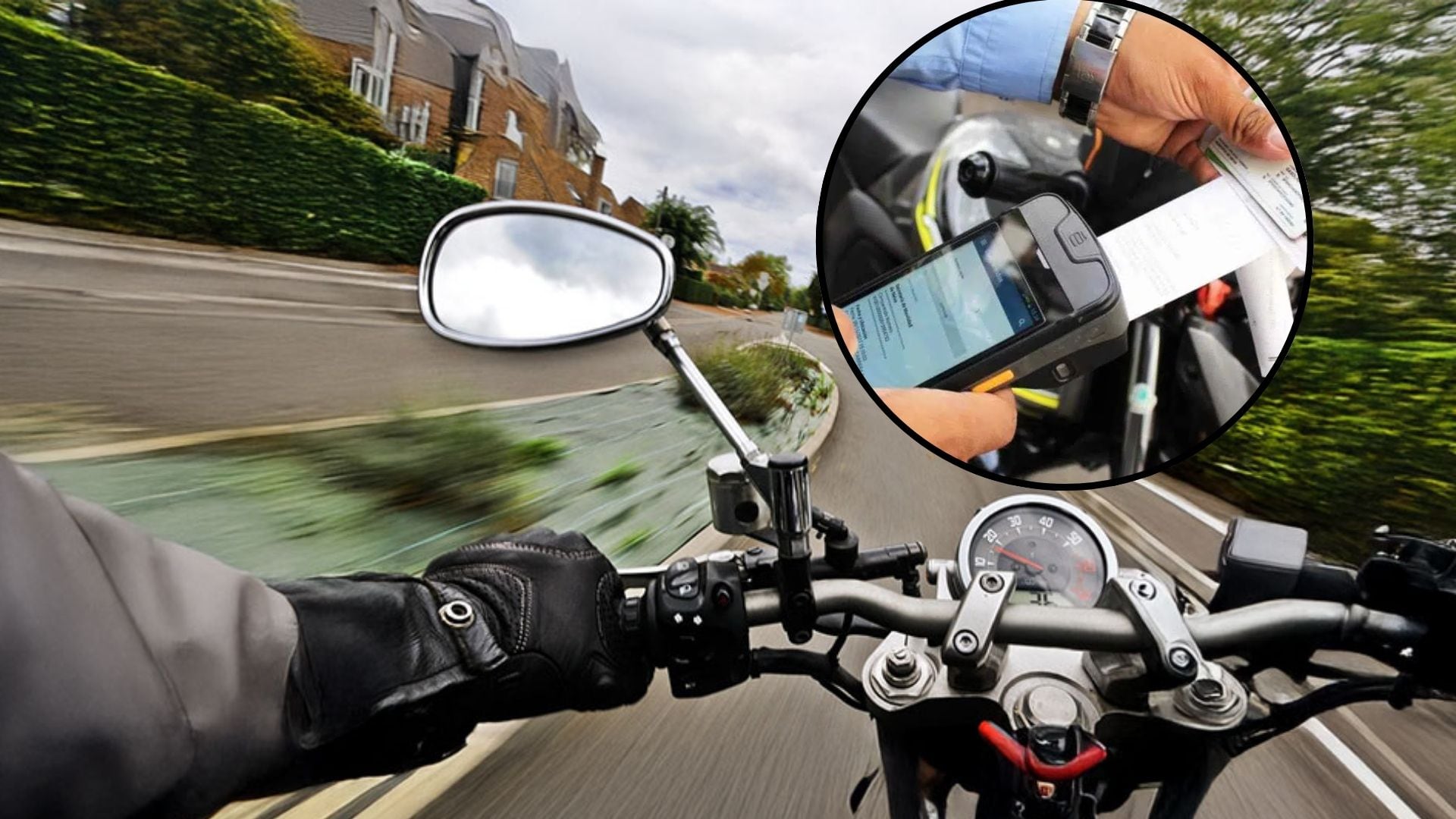 Esta es la multa para motociclistas si no llevan este importante elemento de seguridad.