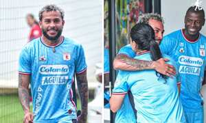 Duván Vergara con el América.