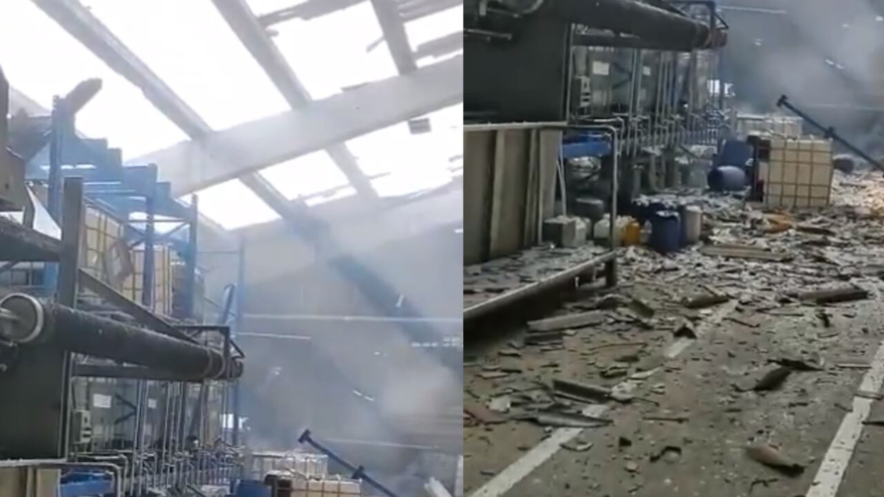 La explosión dejó 5 personas heridas.