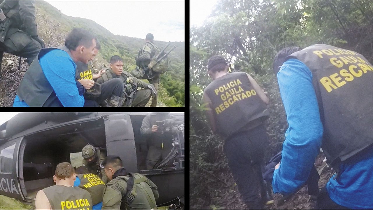 SEMANA obtuvo nuevas imágenes de la operación de rescate del hijo de Giovanny Ayala.