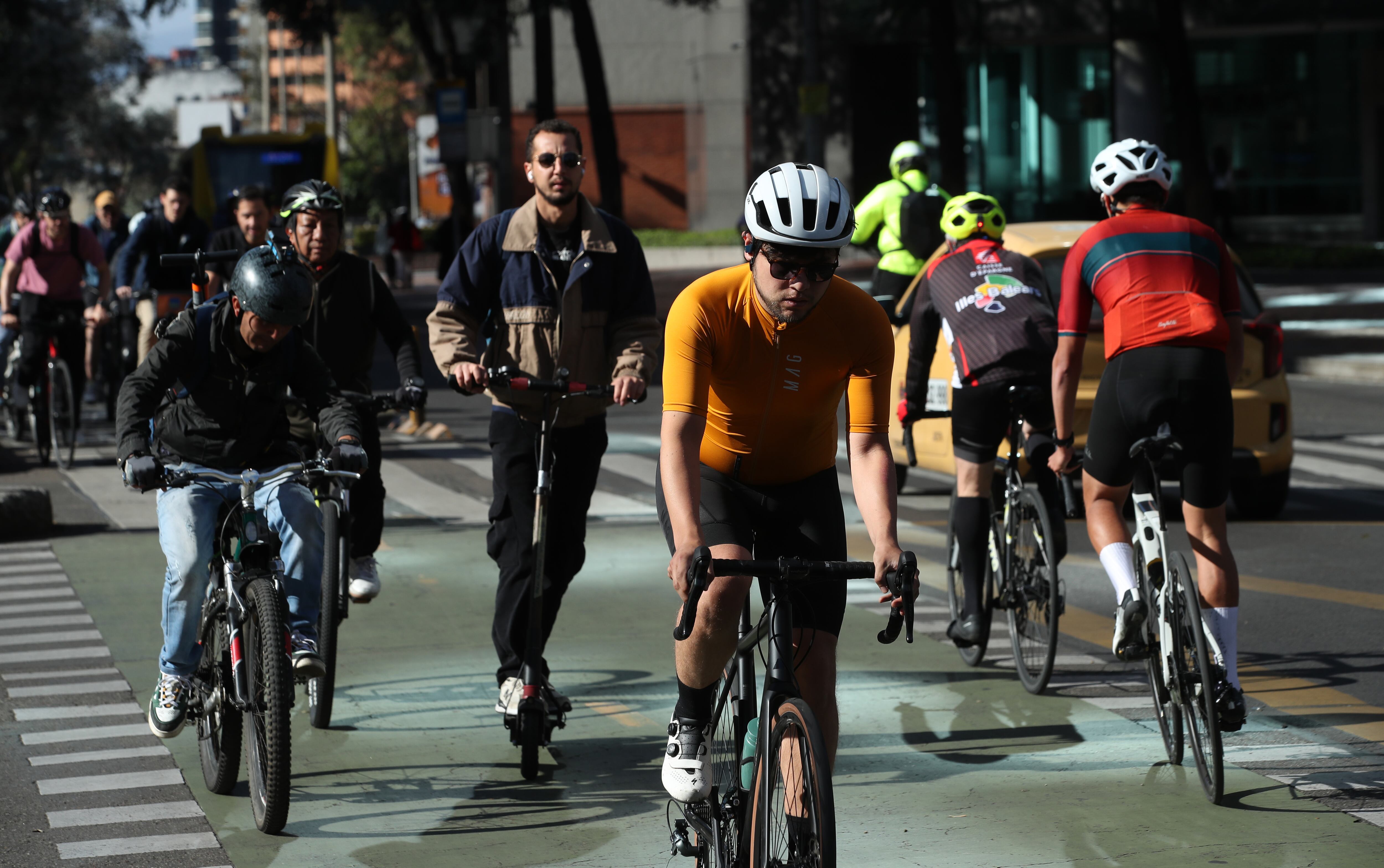 Nueva jornada del Día sin Carro y sin Moto Bogotá 
Febrero 6 del 2025
Foto Guillermo Torres Reina - SEMANA