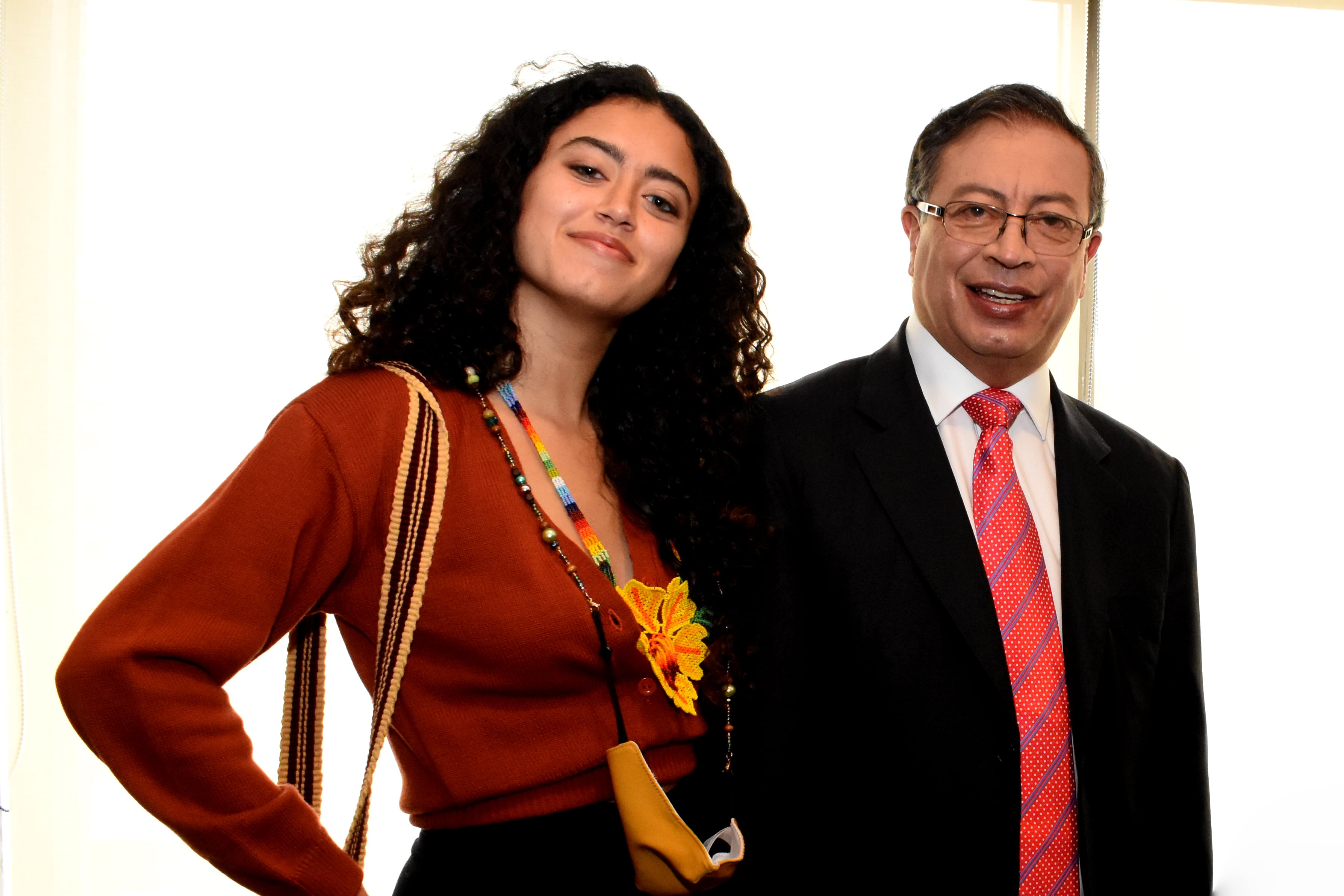 Sofia Petro y Gustavo Petro
