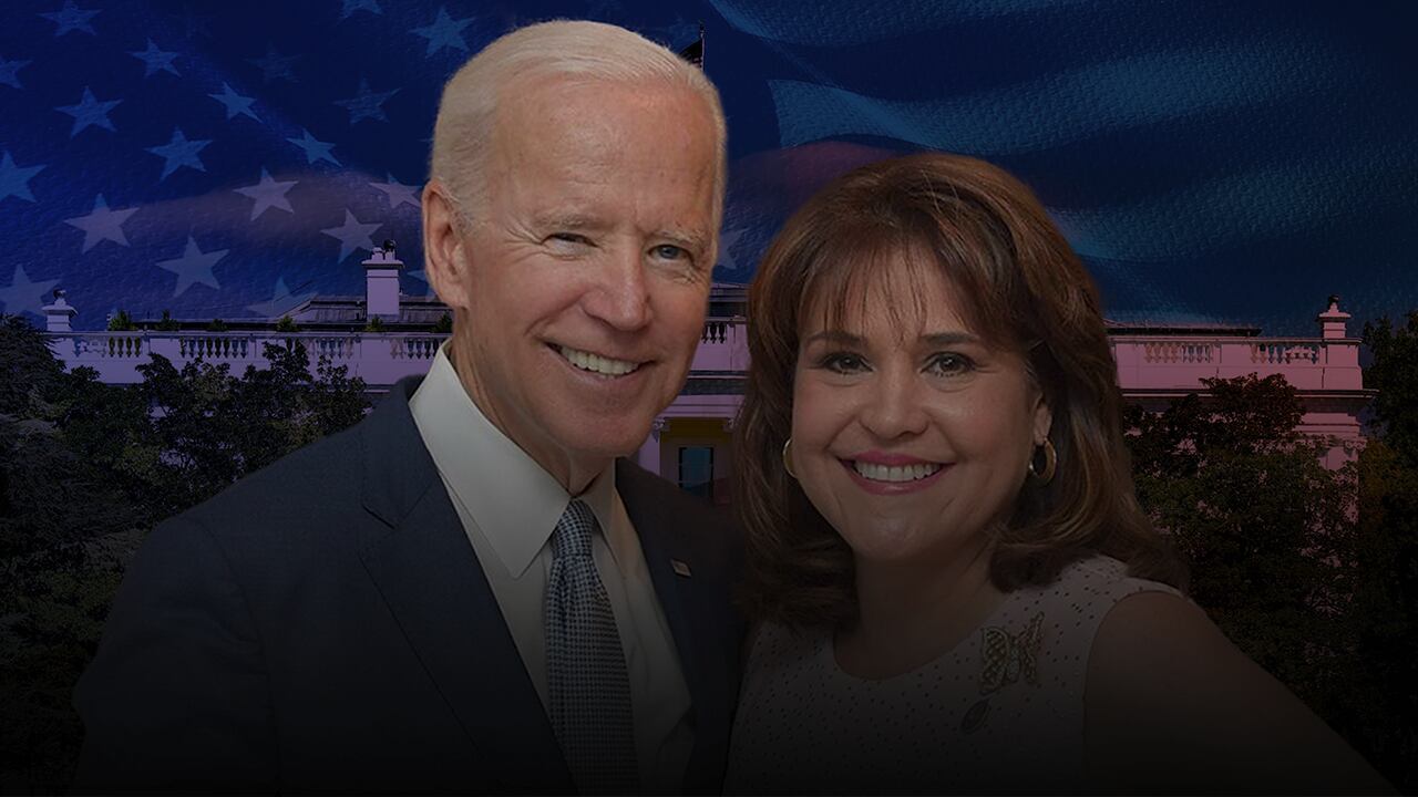 La colombiana más cercana a Biden