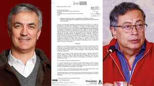 Christian Garcés radica una nueva denuncia contra Gustavo Petro en la Comisión de Acusaciones.