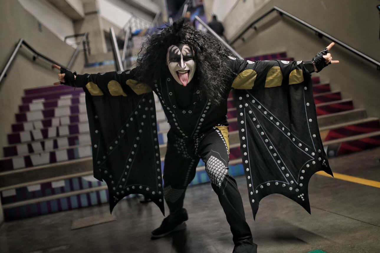 Concierto de la Banda KISS en Bogotá Movistar Arena