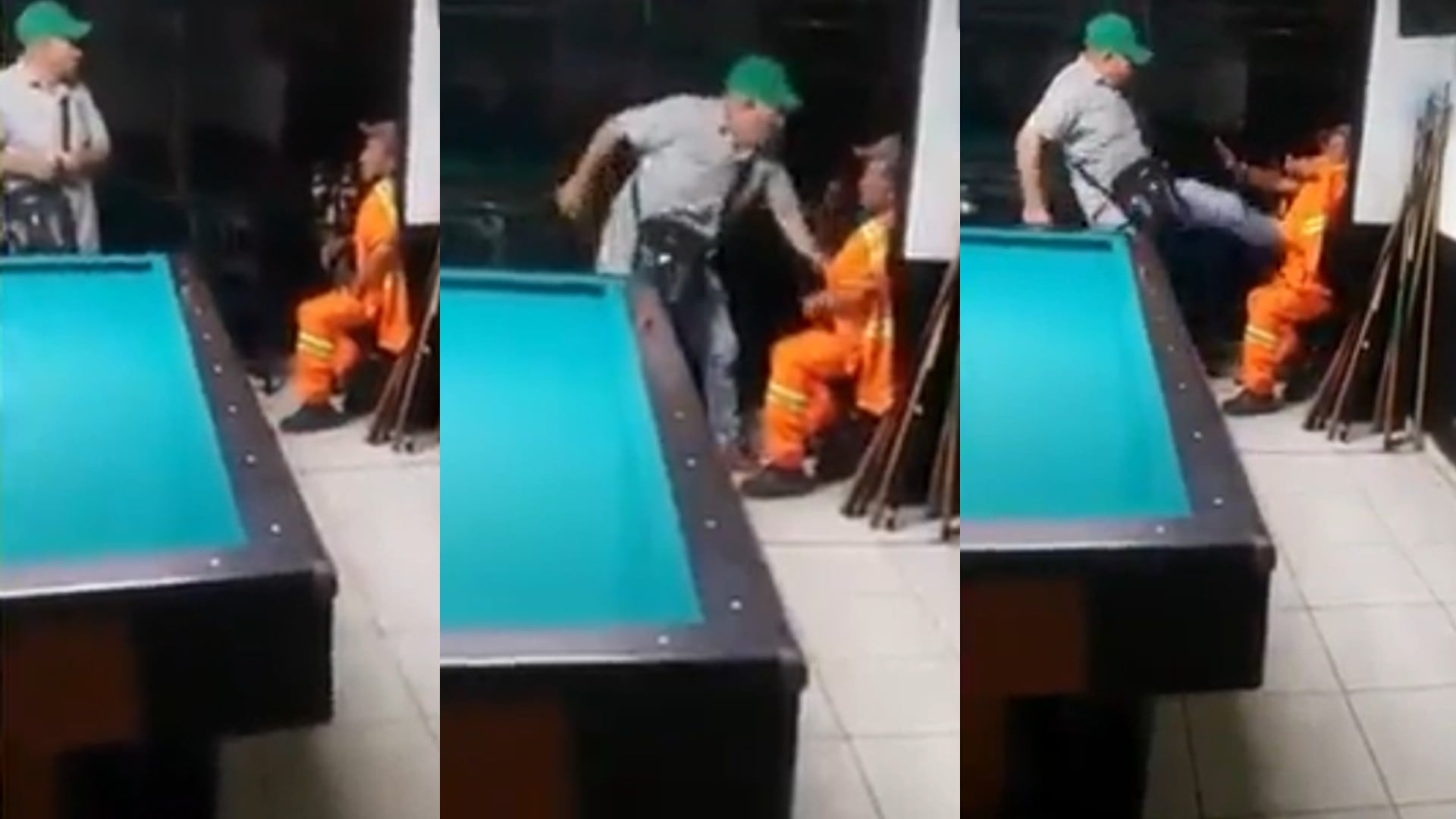 “Te mato, respeta los hombres, te mato”, le gritaba el agresor.