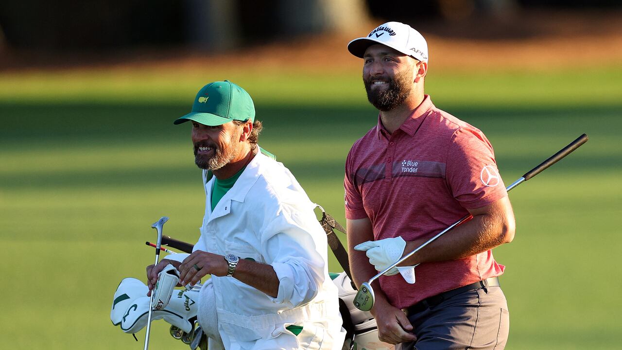 Jon Rahm consiguió la sexta chaqueta verde para su país Andrew Redington/Getty Images/AFP (Photo by Andrew Redington / GETTY IMAGES NORTH AMERICA / Getty Images via AFP)