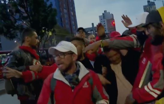 Ataque al equipo periodístico de Red+ Noticias