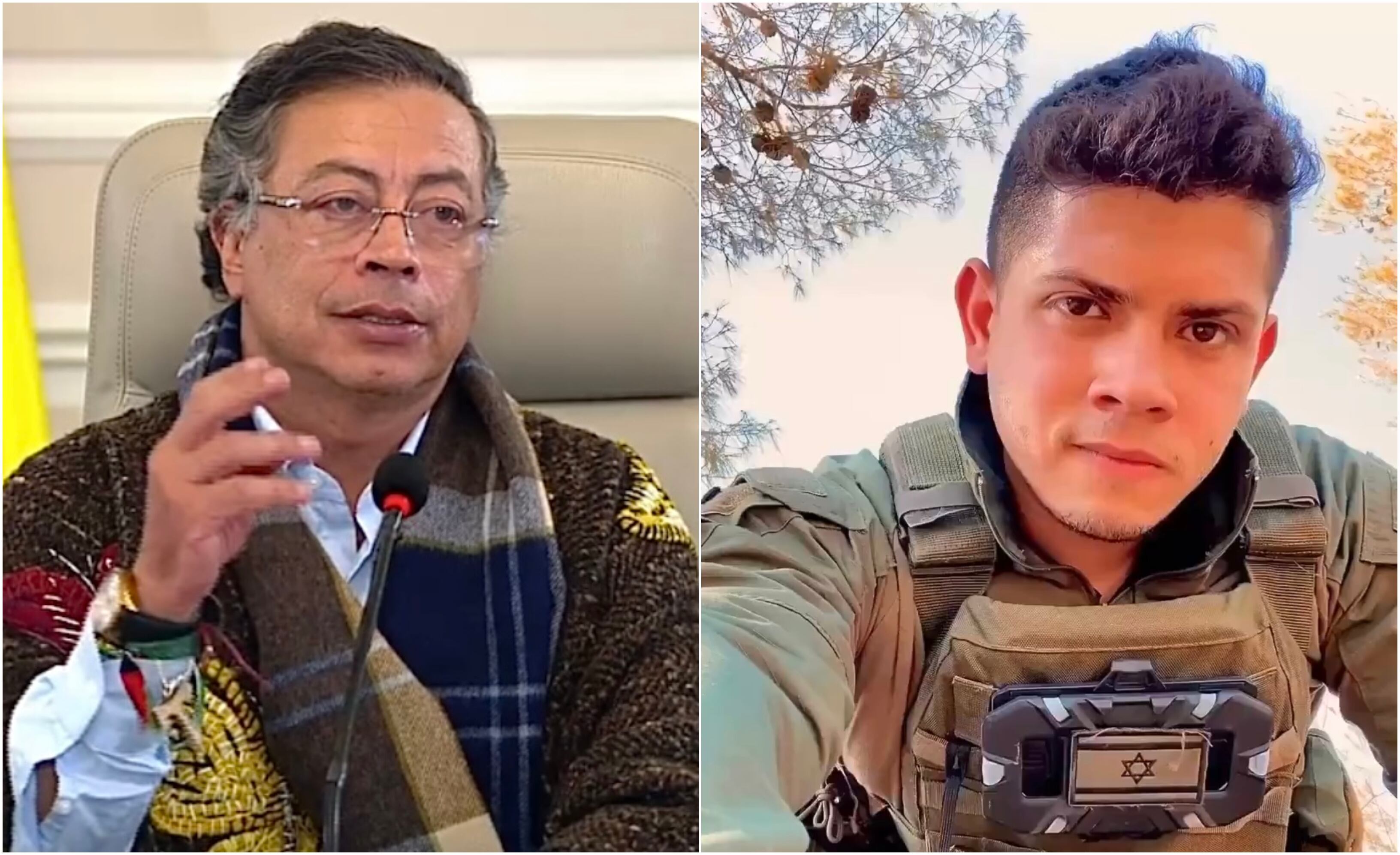 Gustavo Petro y Brian Cortes