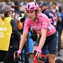 Geraint Thomas en el Giro de Italia.